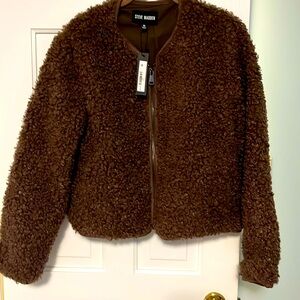 Steve Madden Teddy Jacket . Size M NWT
